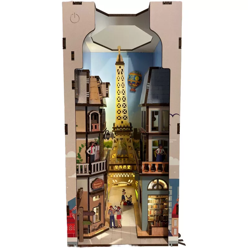 Bastelset REVELL Tiny Adventures „Paris“ — Miniaturmodell aus Papier, kreatives Hobby