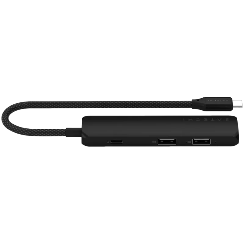 Satechi ST-P4SK Interface Hub USB Type-C 10000 Mbit/s Schwarz