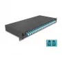 Glasfaser-Spleißbox DeLOCK 67010 Schwarz Metall 482x220x44mm