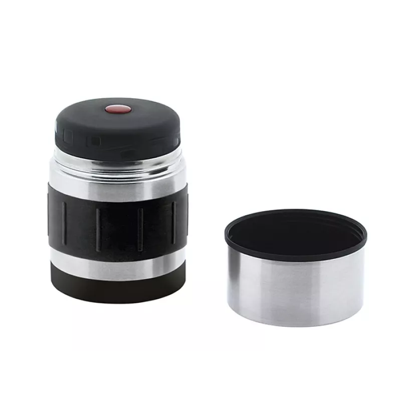 Isolierflasche JATA MOD. 825 0,5 L Schwarz Edelstahl