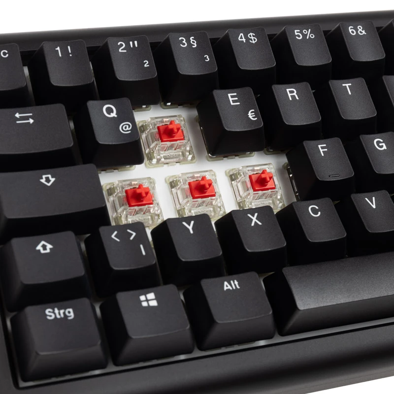Ducky Tinker 65 Tastatur Gaming USB QWERTY Schwarz