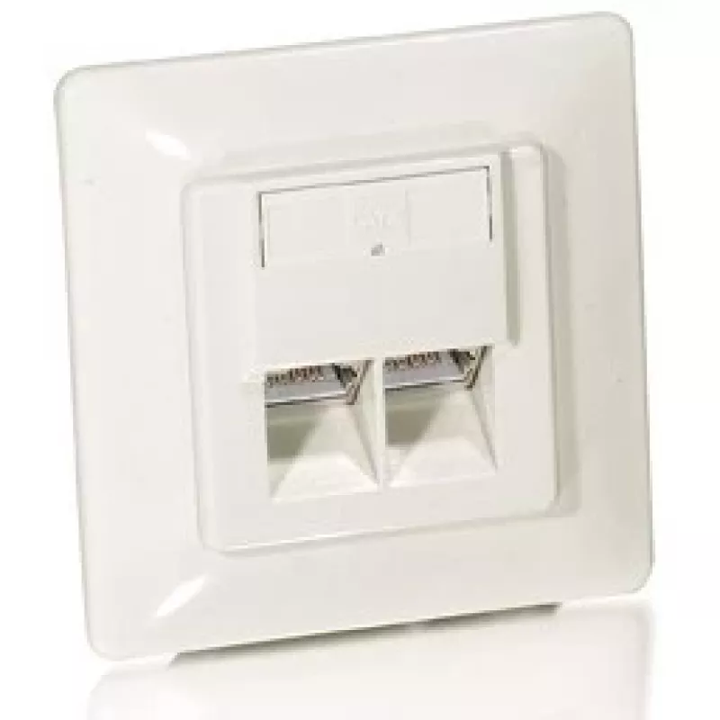 Equip Cat.5e German Modular Outlet Set