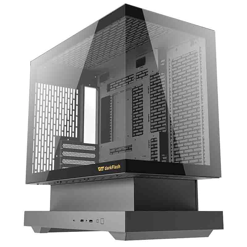 Computergehäuse, Darkflash F1, ATX, Schwarz