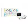 DeepCool LM240 WH Prozessor-Flüssigkeitskühlung 12 cm Weiß 1 Stk.