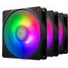 Set mit 3 COOLER MASTER-LÜFTERN Mobius 120P ARGB