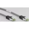 Goobay CAT 8.1 Patchkabel, S/FTP (PiMF), Grau, 0,5 m - LSZH halogenfrei, Kupfer AWG 24 (55135)