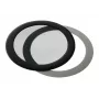 Staubfilter DEMCiflex DF0015 für Computergehäuse, rund 109 mm (schwarz)