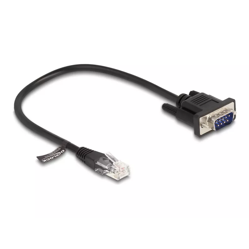 Netzwerkkabel DeLOCK 88008 Schwarz 0,3 m RJ-45