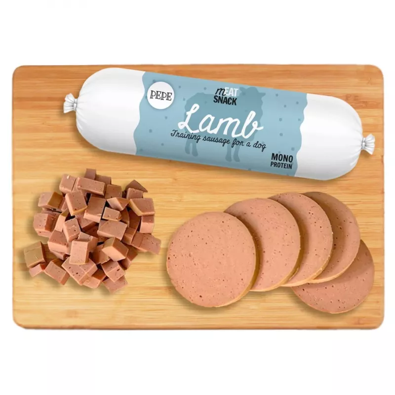 PAKA ZWIERZAKA Pepe Sausage Lamb - Hundeleckerli - 200g