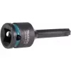 makita Impact Black 1/2 Torx Steckschlüsseleinsatz Größe: T50 Länge: 78,0 mm (E-19831)