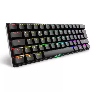 Sharkoon 100065629 Tastatur Home USB QWERTZ Deutsch Schwarz