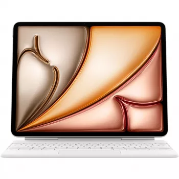 Magic Tastatur für iPad Air 13 Zoll M3 – Niederländisch – Weiß