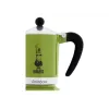 Bialetti Rainbow Moka-Kanne Schwarz, Grün