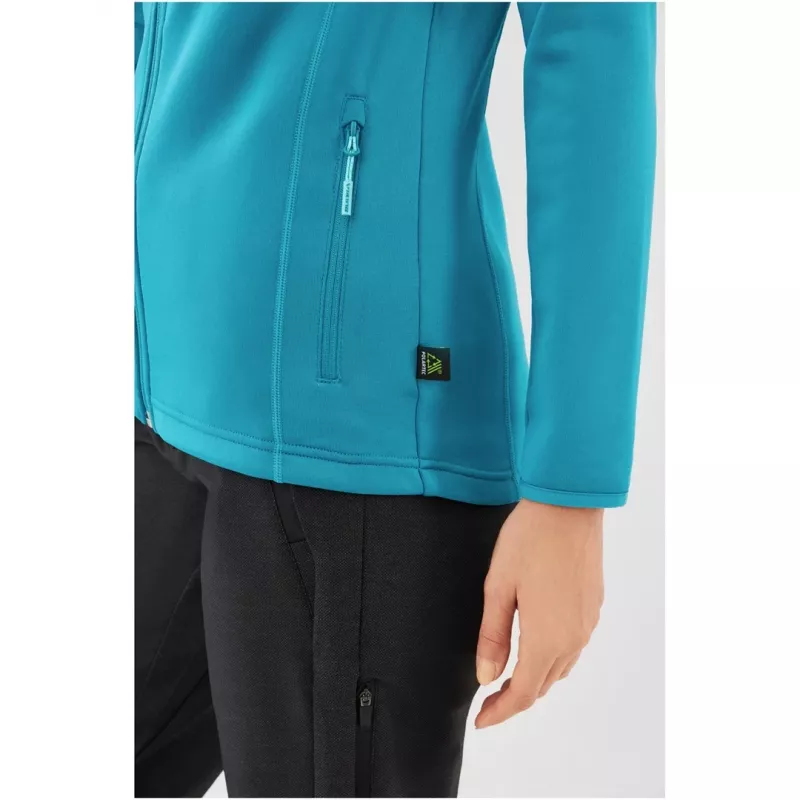Hoodie Viking Jukon Lady S, Damen-Midlayer-Hoodie, Grasgrün, Polartec, Größe S