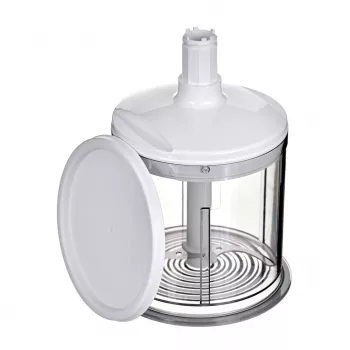 Mixer-Zubehör Bosch MFZ4050, transparent-weißes Kunststoffgehäuse