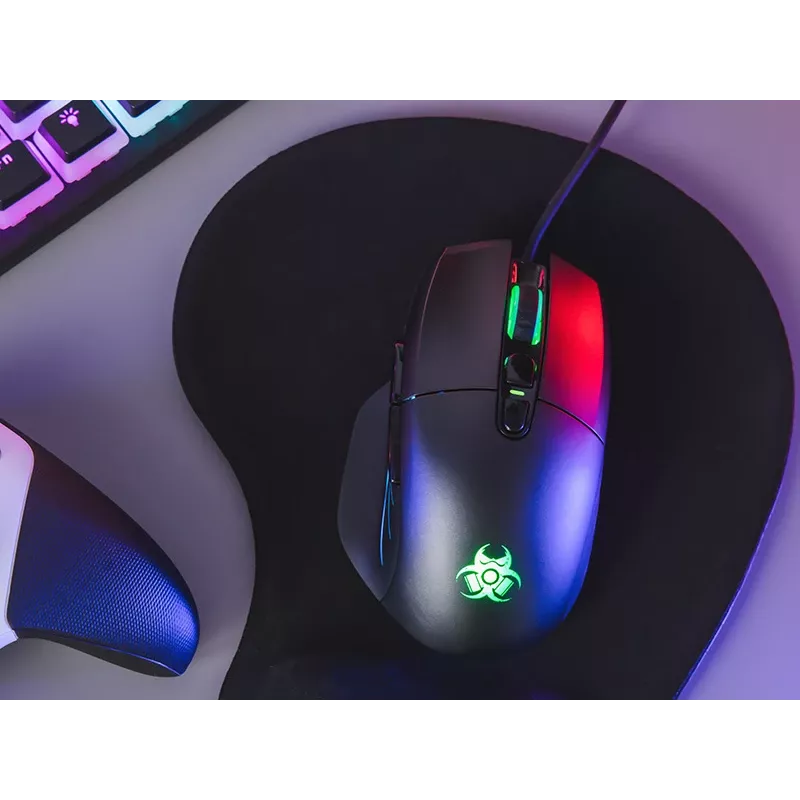Gaming-Maus TRACER Game Zone Odin RGB – bis zu 16000 DPI, kabelgebunden, RGB-Beleuchtung
