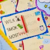 Montessori Stift Schreibschule Lernset mit 18 Tafeln