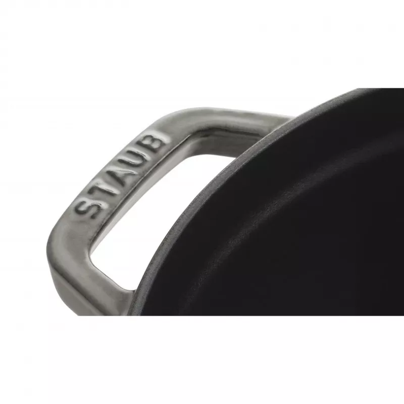 Cocotte Staub 20 cm Grau Gusseisen