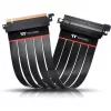 Internes Stromkabel THERMALTAKE AC-058-CO1OTN-C1, PCI-E x16 (Gen4) Stecker auf Buchse, 0,3 m, schwarz