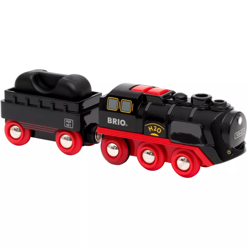 Brio batteriebetriebene Dampflokomotive mit Wassertank, ab 3 Jahren