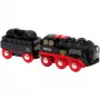 Brio batteriebetriebene Dampflokomotive mit Wassertank, ab 3 Jahren