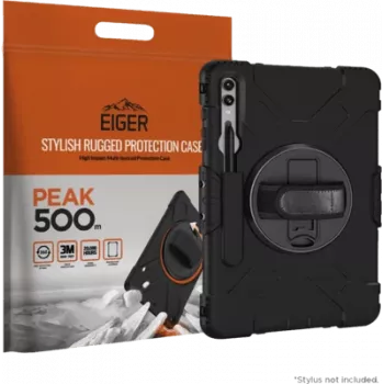 Eiger Peak 500m Hülle Galaxy Tab S9+ schwarz - Tablet (EGPE00164)
