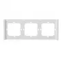 Sonoff 3-fach-Schalterrahmen M5-80 Weiß, wandmontiert, für 3 Wippenmodule