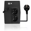 Unterbrechungsfreie Stromversorgung TECNOWARE Era Plus 1600 — Line-Interactive USV 1,6 kVA / 1120 W, 2 AC-Ausgänge, USB Typ-B, schwarz