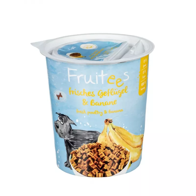 Fruitees 603500200 Hunde-/Katzenleckerei Banane, Geflügel 200 g
