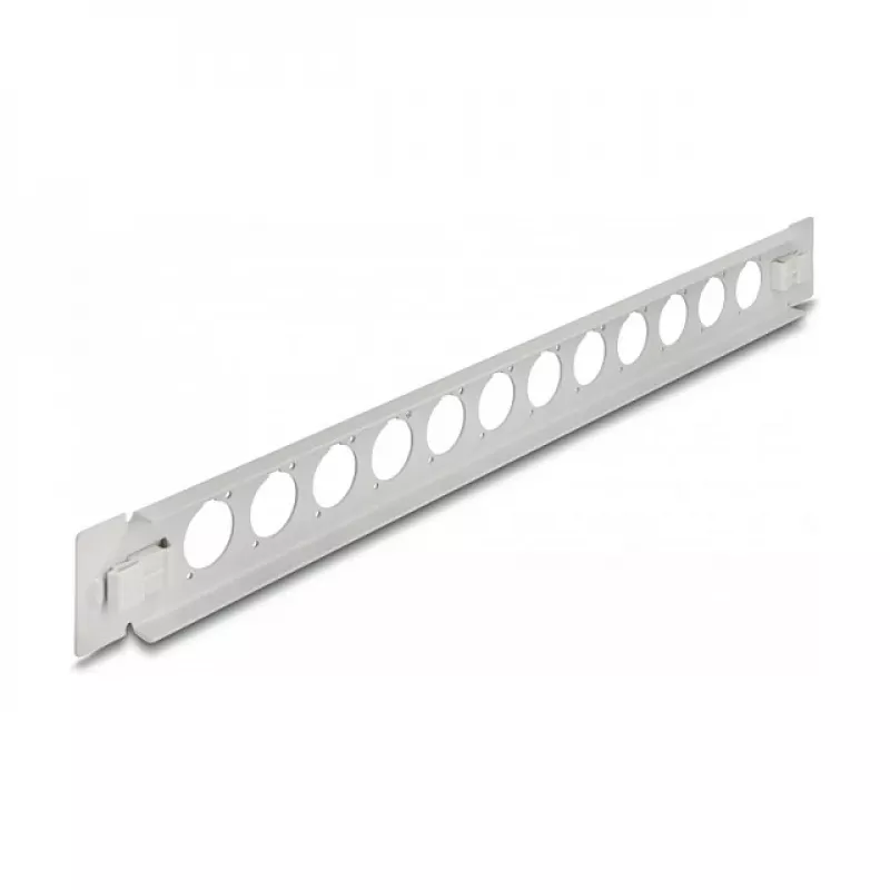 Patchpanel DeLOCK 19 Zoll D-Type 12-Port werkzeugfrei grau