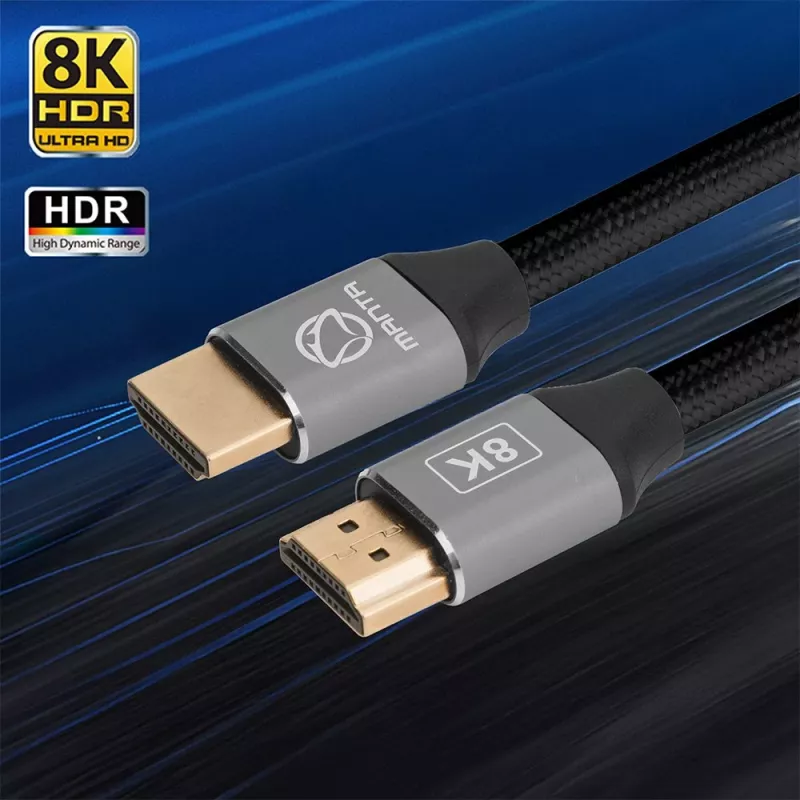 HDMI-Kabel MANTA HDMI-1.5MC 1,5 m, unterstützt bis zu 8K