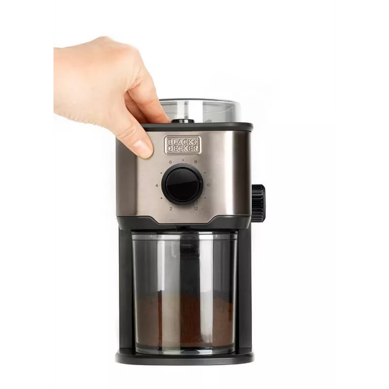 Black & Decker ES9080020B Kaffeemühle, Edelstahl