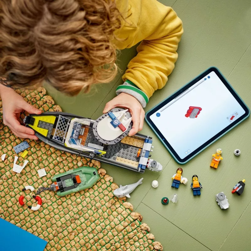 LEGO CITY 60456 Polizeiboot-Verfolgungsjagd