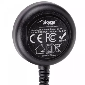 Indoor-Ladegerät Akyga AK-SW-09 Smartwatch Schwarz USB 5V 1m