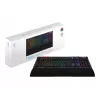 Mechanische Gaming-Tastatur MSI Strike Pro W Silent US-Layout RGB-Beleuchtung, kabelgebunden, taktile Silent-Schalter