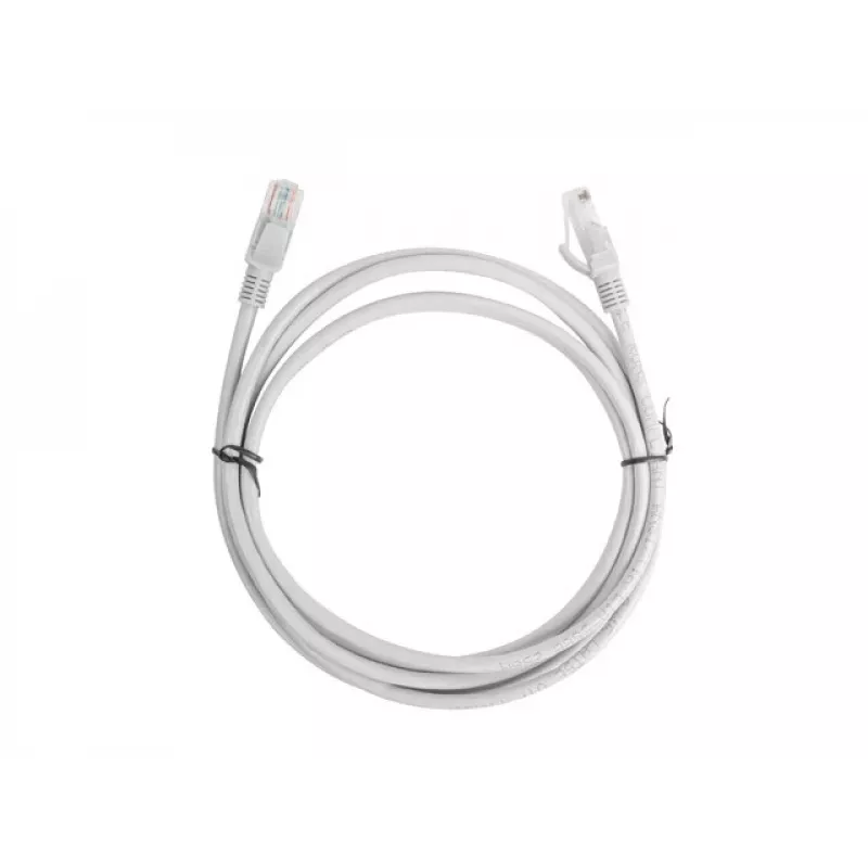 Lanberg PCU5-10CC-0200-S Netzwerkkabel 2 m Cat5e U/UTP (UTP) Grau (PCU5-10CC-0200-S)