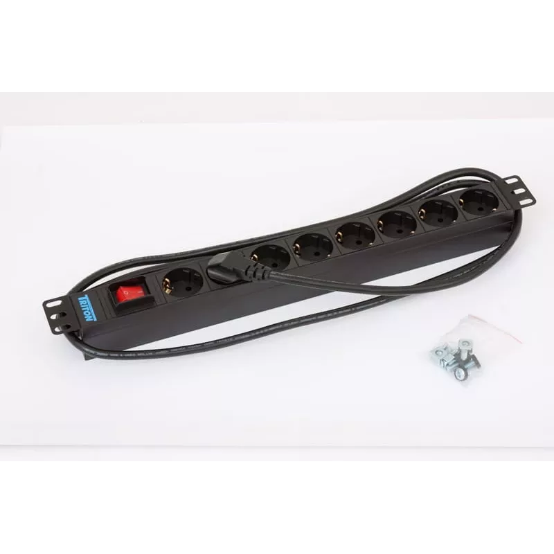 Power Distribution Unit Triton 19 Zoll PDU 8 AC-Ausgänge 16A