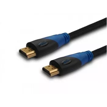 HDMI Kabel SAVIO CL-02 1.5 m — HDMI 1.4, 4096×2160, ARC, Ethernet, gold-plated contacts