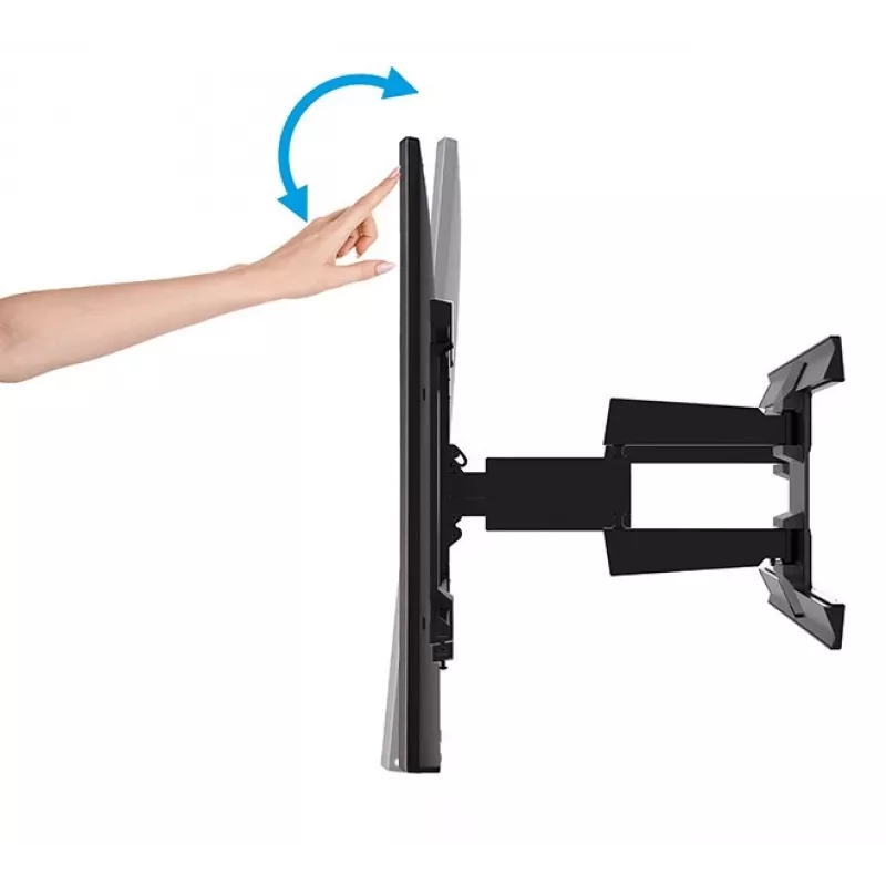 Wandhalterung B-TECH BT8227/B 600x400 für 75-Zoll-TV, max. Belastung 50 kg