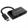 Kartenleser USB-C SDXC/Kombi/schwarz