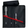 Rolltasche TwinGrip, Frontgreifzangen-Set 2-teilig (rot, Länge 150 / 250mm)