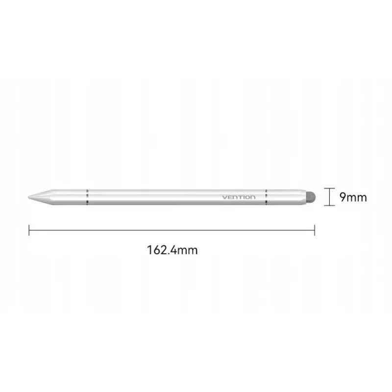 Stylus Vention KQLW0 3-in-1 magnetisch Aluminiumlegierung, weiß, 18,2 g