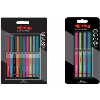 Fineliner-Set HERLITZ 2166331 – 0,4 mm Spitze, Fun Colors, 4er-Pack