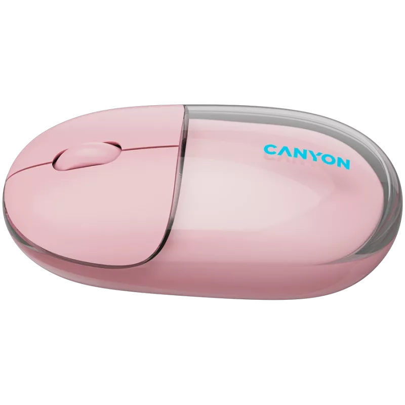 CANYON Maus OnClick 24 BT/ Wireless Transparent/Pink