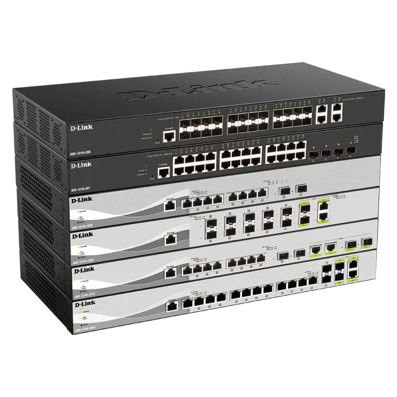 D-Link 24-Port 10G SFP+, 4-Port 10GBASE-T Smart Managed Switch