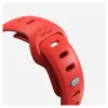 Band Nomad Tempo — Rotes Gummi, 18 mm Breite, passt an Handgelenke 135–175 mm