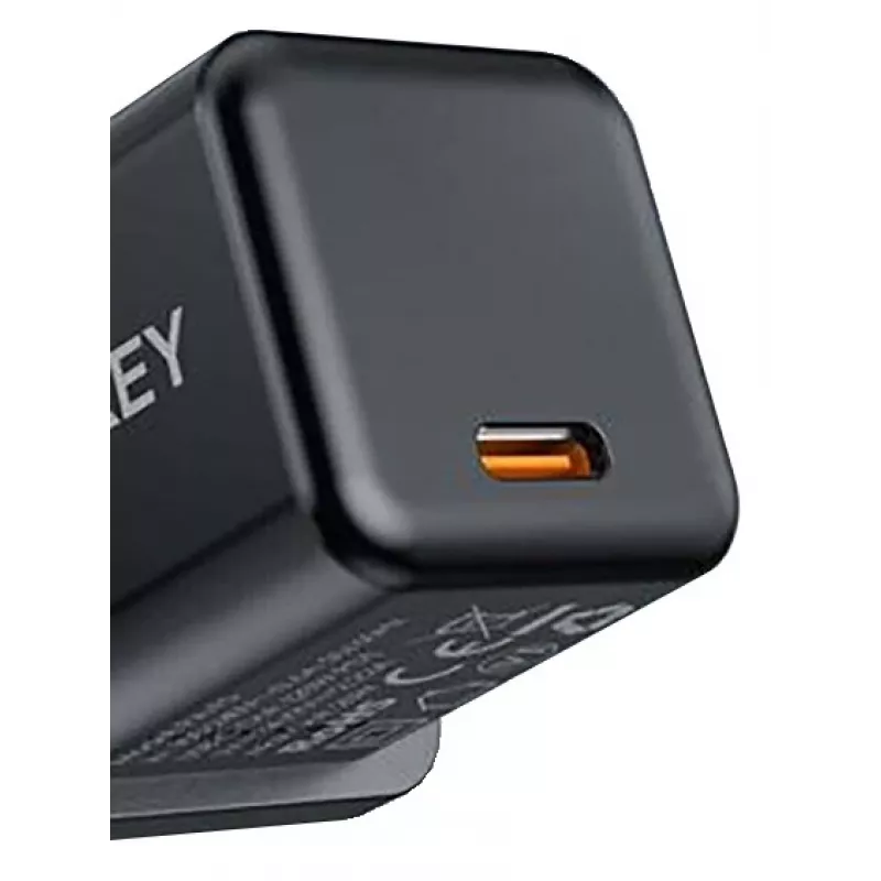 Mini-Ladegerät PA-F5 OEM Schwarz 1xUSB-C 20W PD Power Delivery