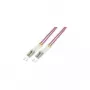 Logilink - Patchkabel - LC Multi-Mode (M) - LC Multi-Mode (M) - 10 m - Lichtwellenleiter - 50/125 Mikrometer - OM4 - Halogenfrei - Heideviolett (FP4LC10)