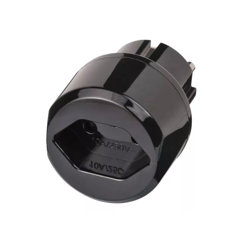 brennenstuhl Reiseadapter - Steckdosenadapter - Schwarz (1508480)