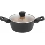 Kochtopf Russell Hobbs RH01669BEU7 20 cm, schwarz, Edelstahl-Innenbereich